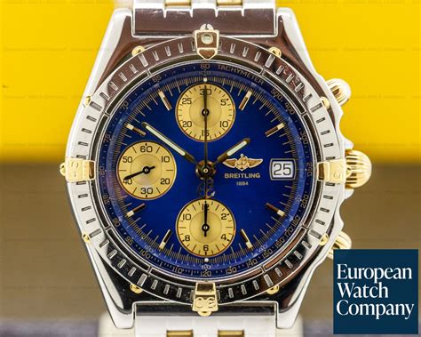 breitling watch blue dial|Breitling chronomat blue.